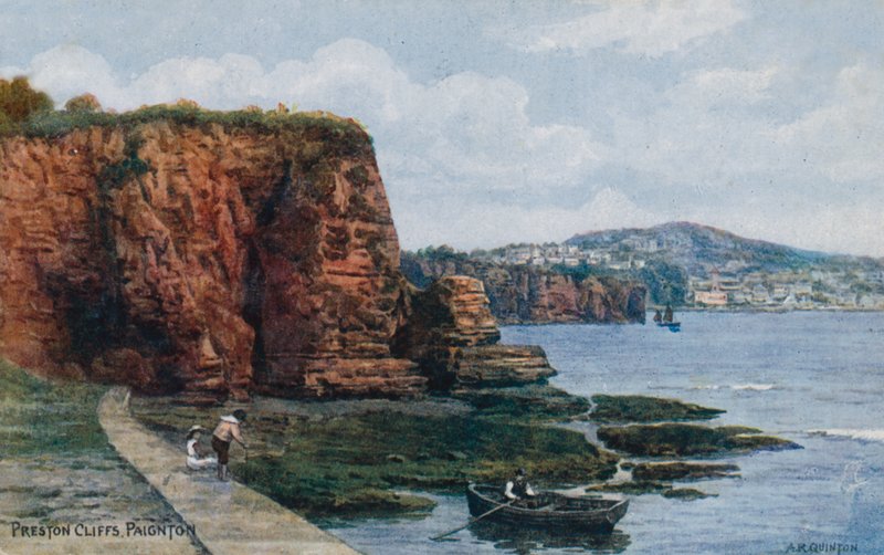 Preston Cliffs, Paignton by Alfred Robert Quinton