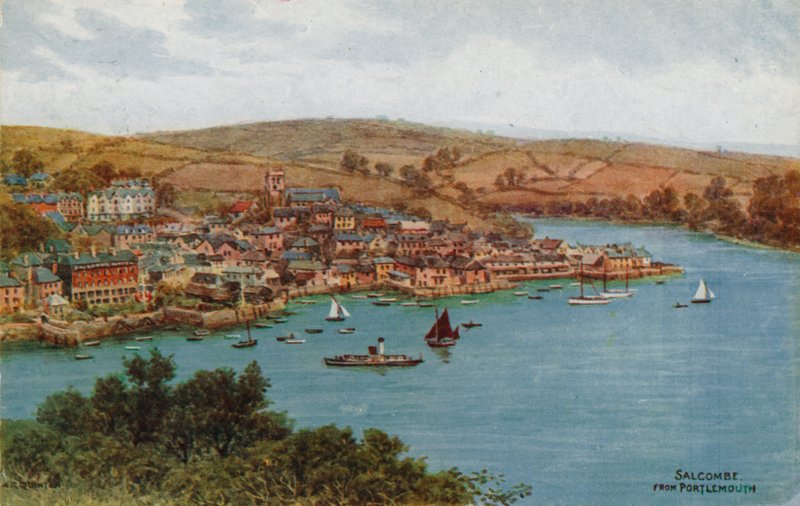Salcombe, From Portlemouth by Alfred Robert Quinton