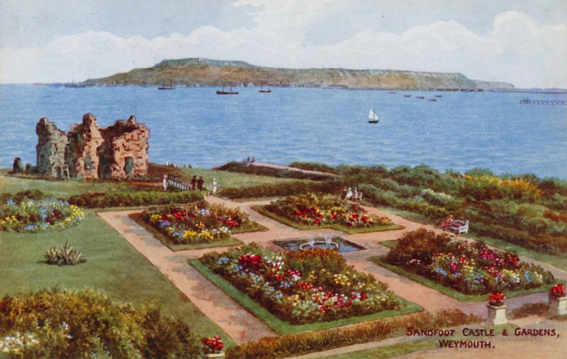 Sandfoot Castle and Gardens, Weymouth by Alfred Robert Quinton