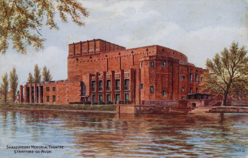Shakespeare Memorial Theatre, Stratford-on-Avon by Alfred Robert Quinton