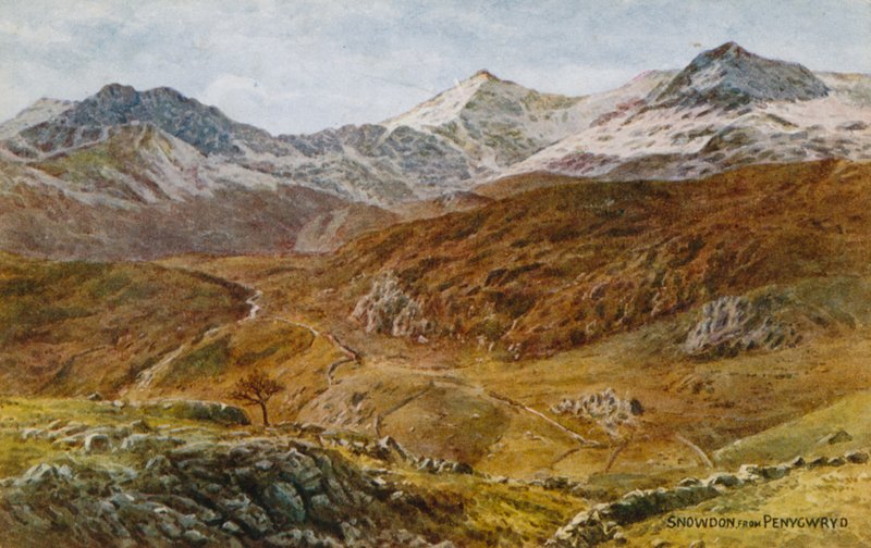 Snowdon, from Penygwryd by Alfred Robert Quinton
