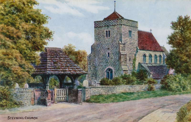 Steyning Church by Alfred Robert Quinton