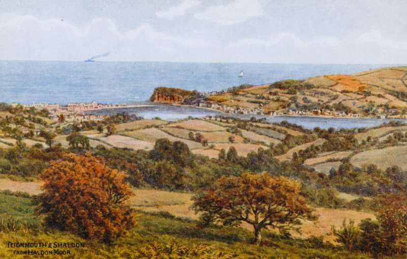 Teignmouth and Shaldon, from Haldon Moor by Alfred Robert Quinton