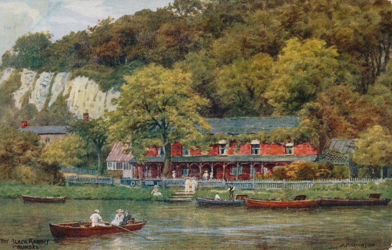 The Black Rabbit, Arundel by Alfred Robert Quinton