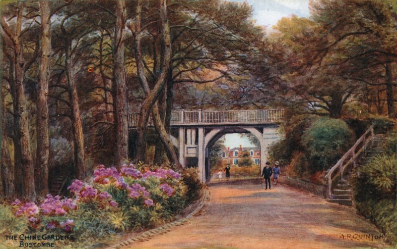 The Chine Gardens, Boscombe by Alfred Robert Quinton