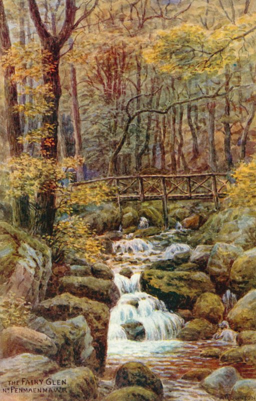 The Fairy Glen, Nr Penmaenmawr by Alfred Robert Quinton