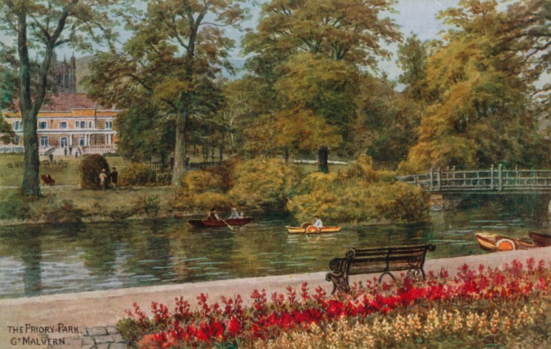 The Priory Park, Gt Malvern by Alfred Robert Quinton