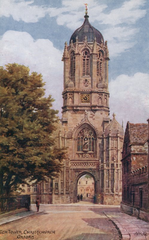 Tom Tower, Christchurch, Oxford by Alfred Robert Quinton