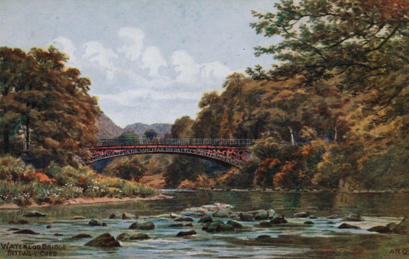 Waterloo Bridge, Bettws-y-Coed by Alfred Robert Quinton