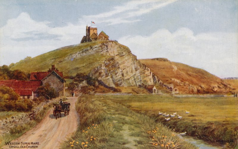Weston-Super-Mare, Uphill Old Church by Alfred Robert Quinton