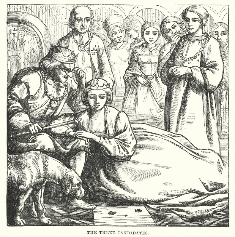 Hans Christian Andersen: The Jumper by Alfred Walter (after) Bayes