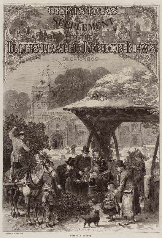 Granvale Church by Alfred William Hunt