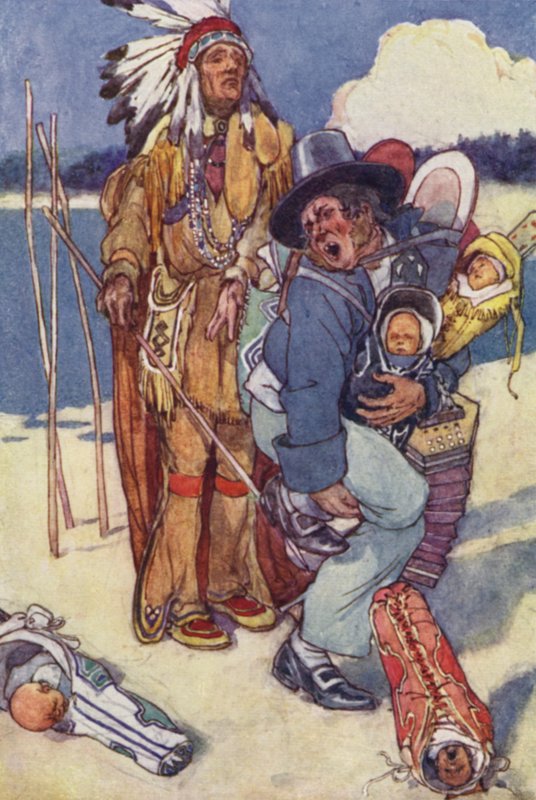 Nurse to the Papooses! by Alice Bolingbroke (after) Woodward