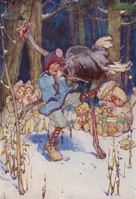 Slightly was Dancing Merrily with an Ostrich by Alice Bolingbroke (after) Woodward