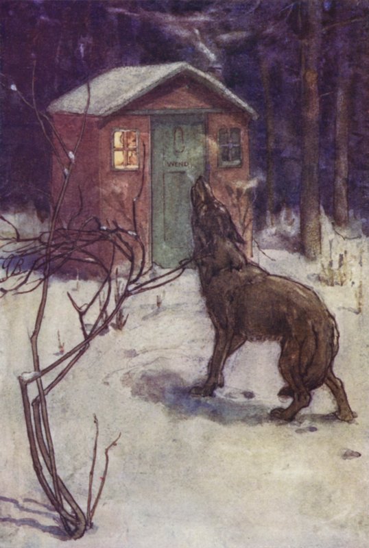 The Baying of a Wolf by Alice Bolingbroke (after) Woodward