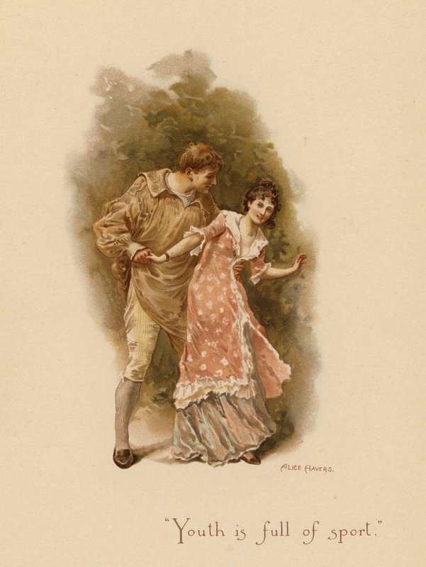 Old love songs: “Youth is full of sport” by Alice Havers