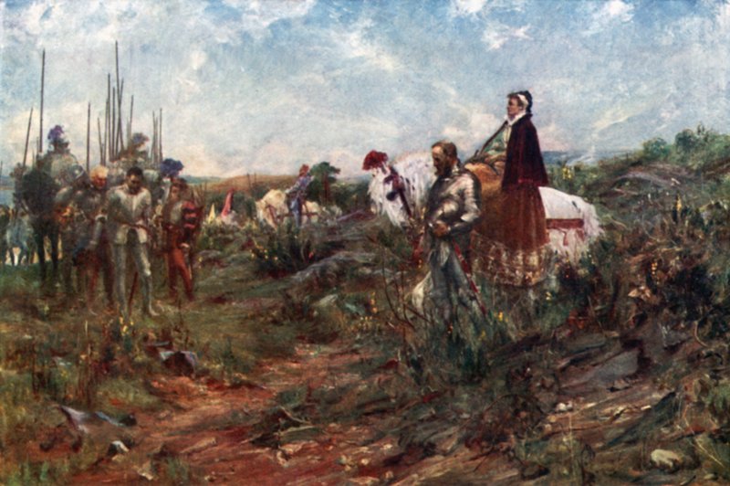 Queen Mary at Carberry Hill by Allan (after) Stewart