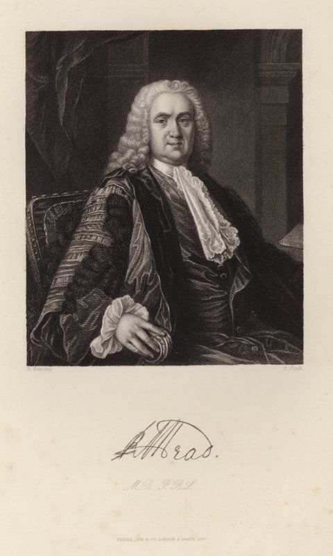 Richard Mead, 1847 by Allan Ramsay