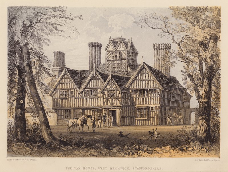 The Oak House, West Bromwich, Staffordshire by Allen Edward Everitt
