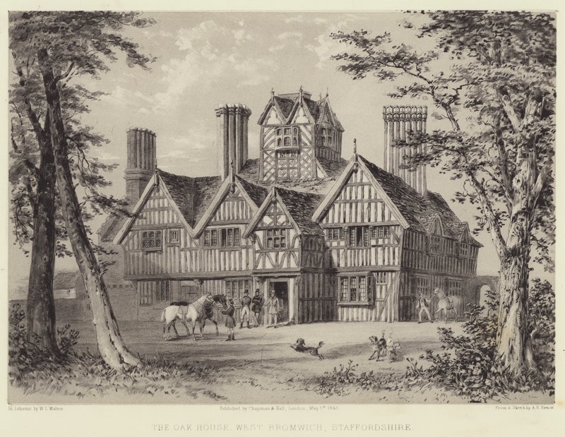 The Oak House, West Bromwich, Staffordshire by Allen Edward Everitt