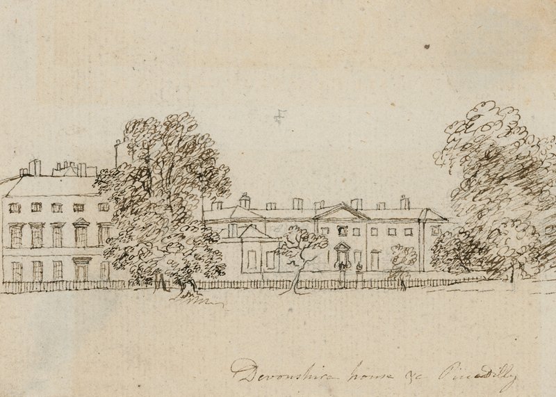 Devonshire House, Piccadilly, London by Alois Schonn