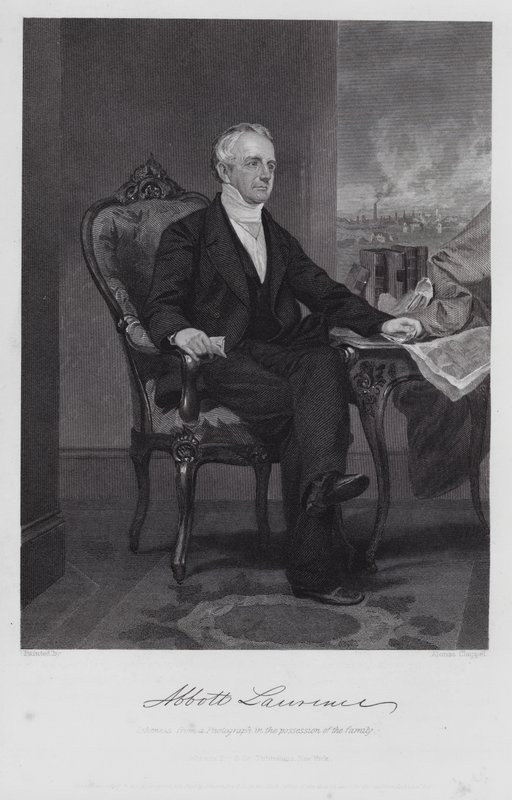 Abbott Lawrence by Alonzo (after) Chappel