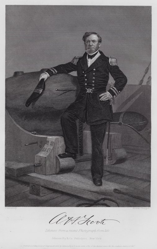 Andrew Hull Foote by Alonzo (after) Chappel