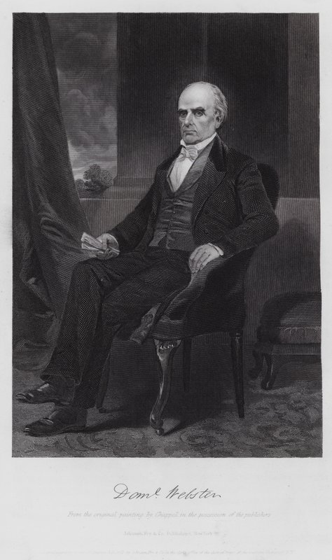 Daniel Webster by Alonzo (after) Chappel