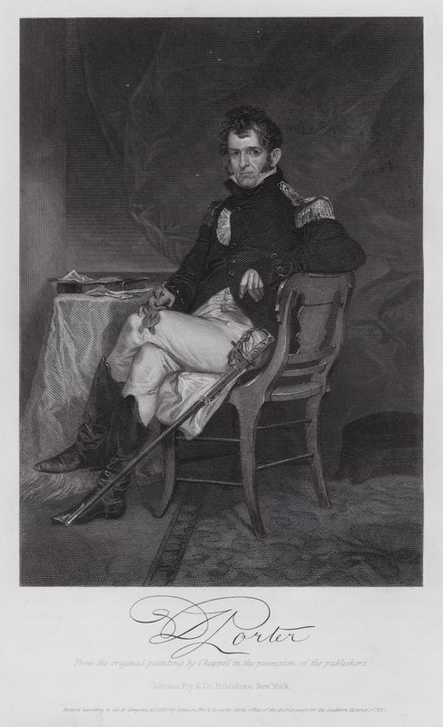 David Porter by Alonzo (after) Chappel