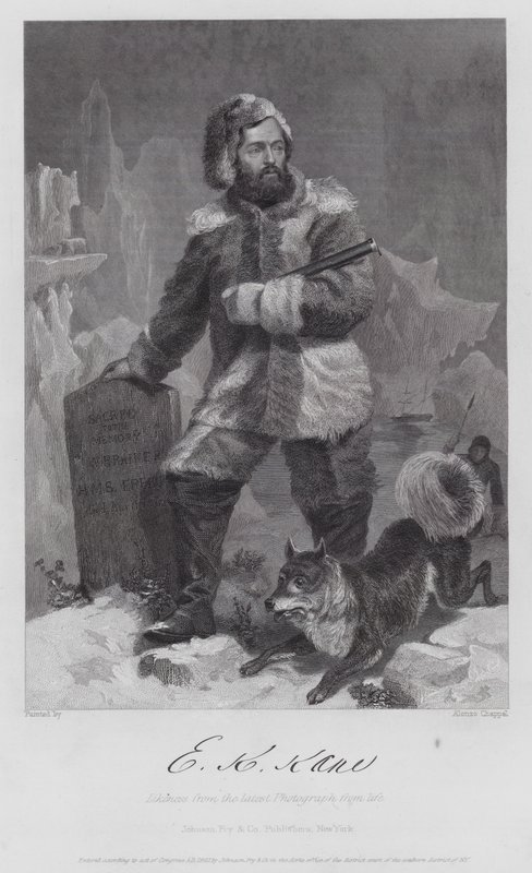 Elisha Kent Kane by Alonzo (after) Chappel