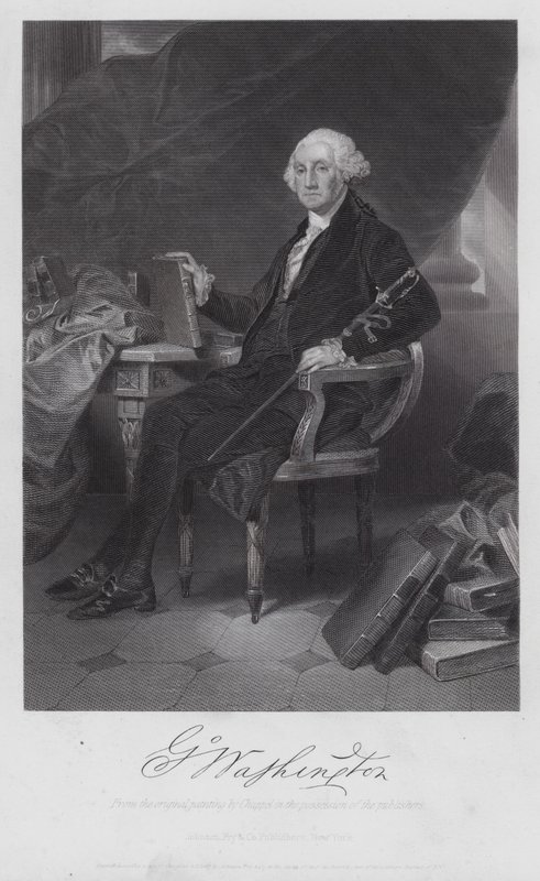 George Washington by Alonzo (after) Chappel