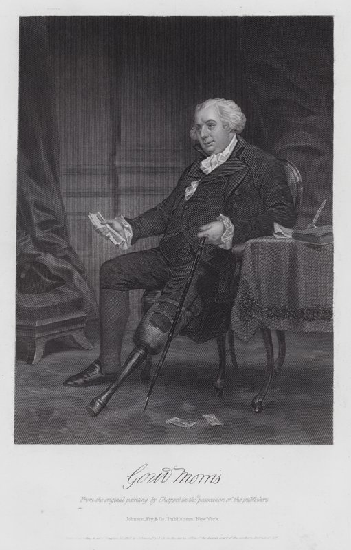 Gouvernour Morris by Alonzo (after) Chappel