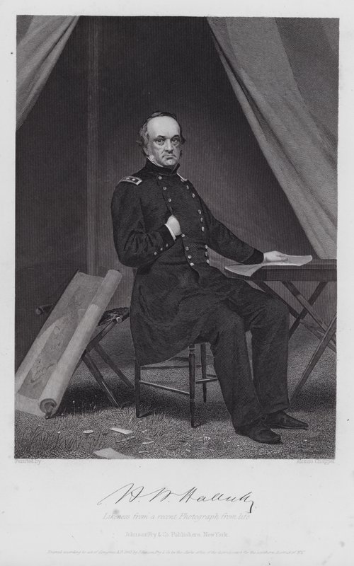 Henry Wager Halleck by Alonzo (after) Chappel