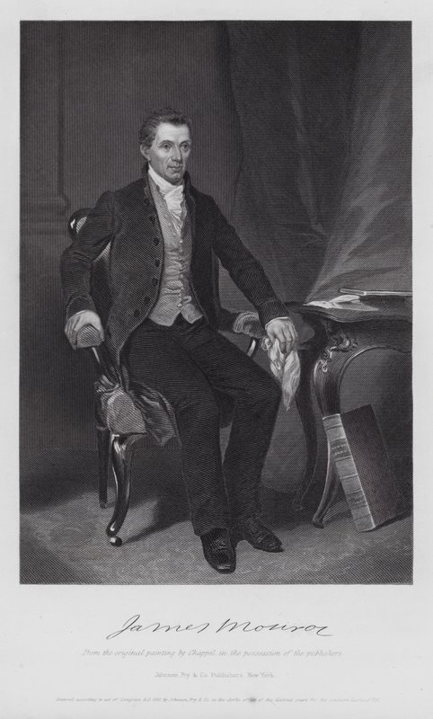James Monroe by Alonzo (after) Chappel