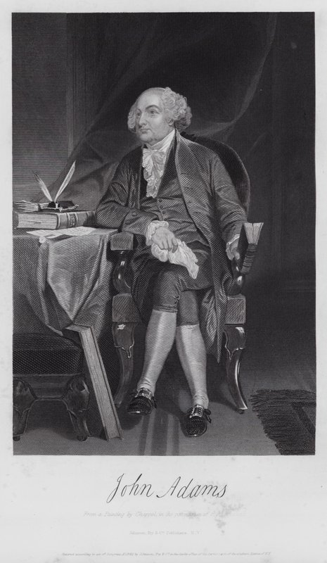 John Adams by Alonzo (after) Chappel