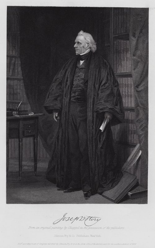 Joseph Story by Alonzo (after) Chappel
