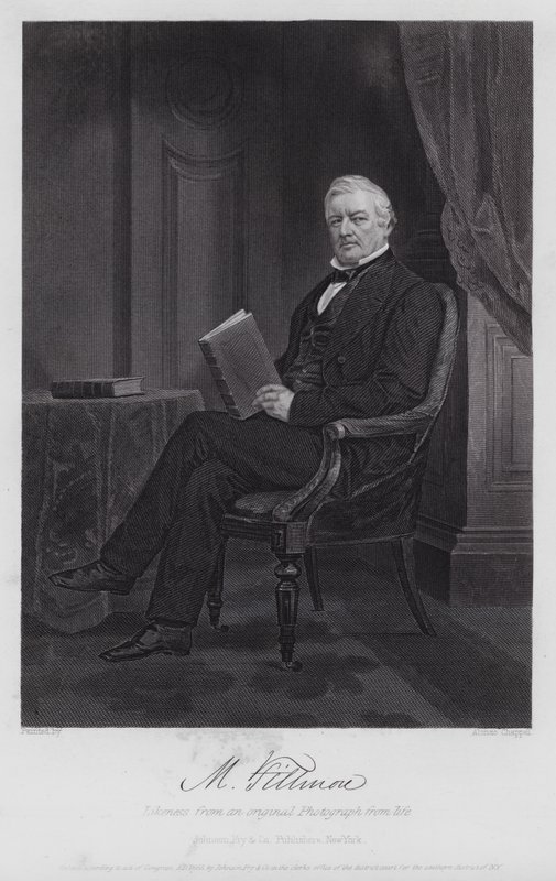 Millard Fillmore by Alonzo (after) Chappel