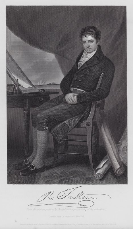 Robert Fulton by Alonzo (after) Chappel