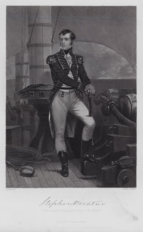 Stephen Decatur by Alonzo (after) Chappel
