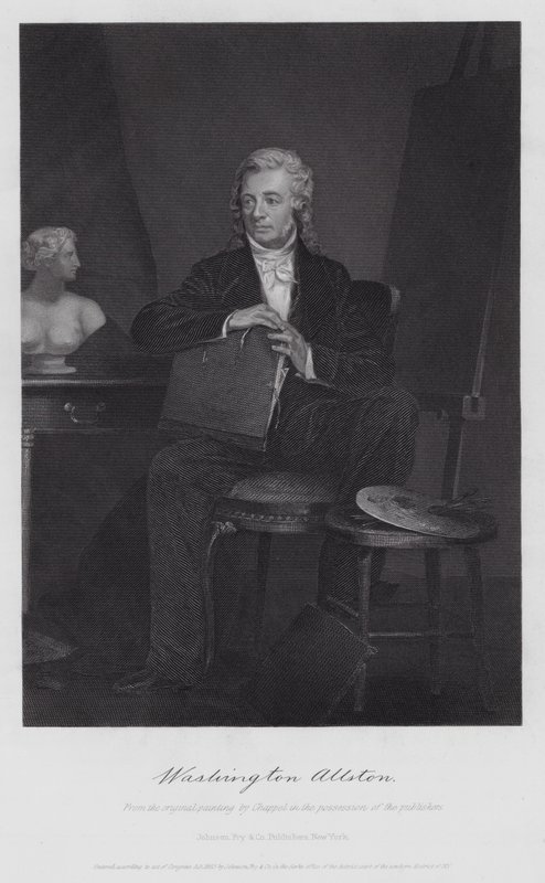 Washington Allston by Alonzo (after) Chappel