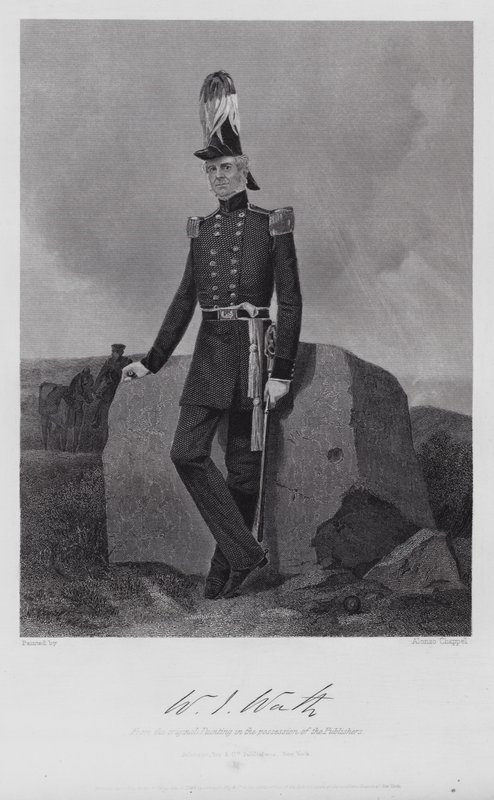 William Jenkins Worth by Alonzo (after) Chappel