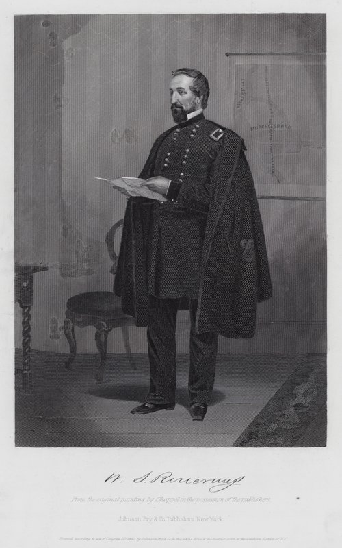 William Stark Rosecrans by Alonzo (after) Chappel