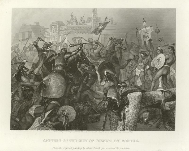 Capture of the City of Mexico by Alonzo Chappel