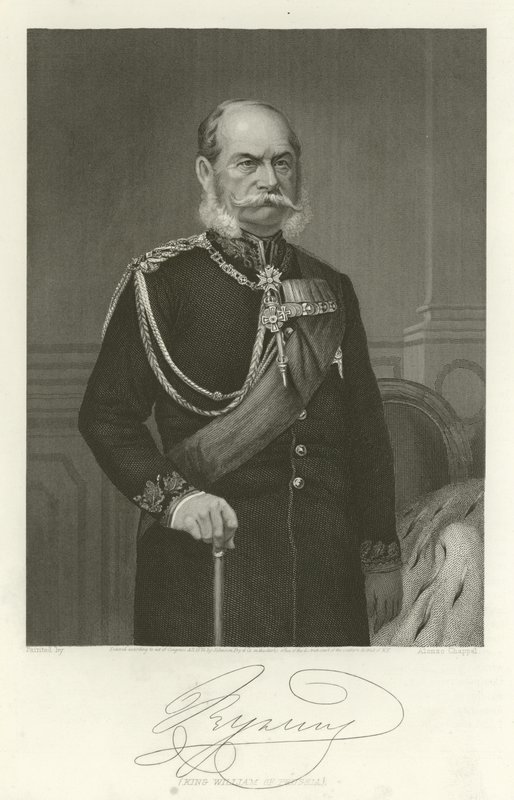 King William of Prussia by Alonzo Chappel