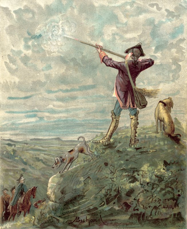 Adventures of Baron Munchausen by Alphonse Adolphe Bichard