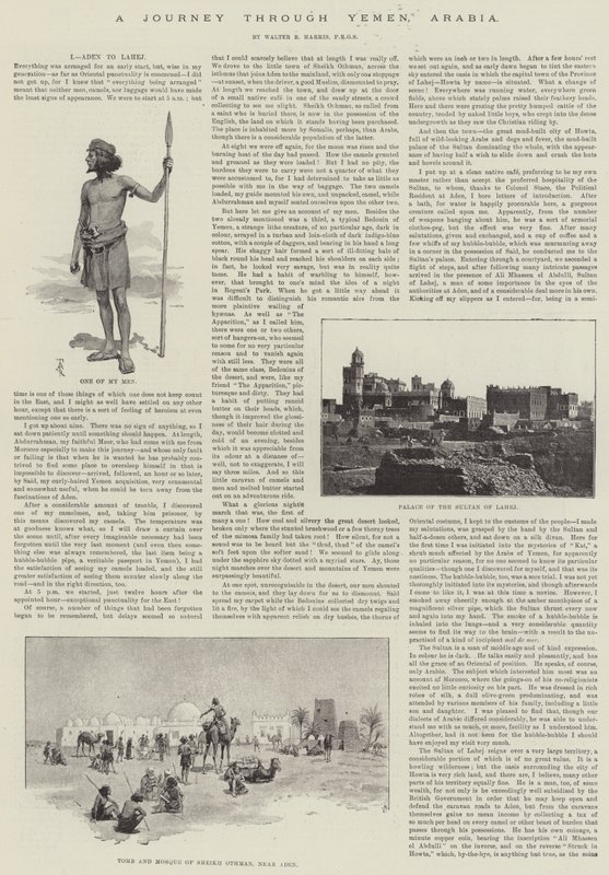 A Journey Through Yemen, Arabia by Amedee Forestier