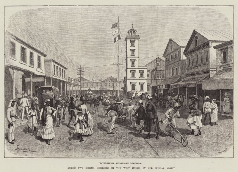 Across Two Oceans, Sketches in the West Indies by Amedee Forestier