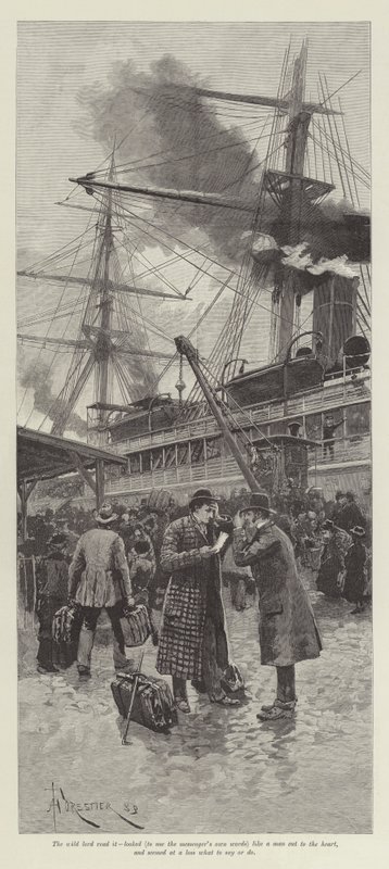 Blind Love, by Wilkie Collins by Amedee Forestier