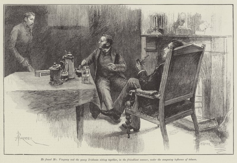 Blind Love, by Wilkie Collins by Amedee Forestier