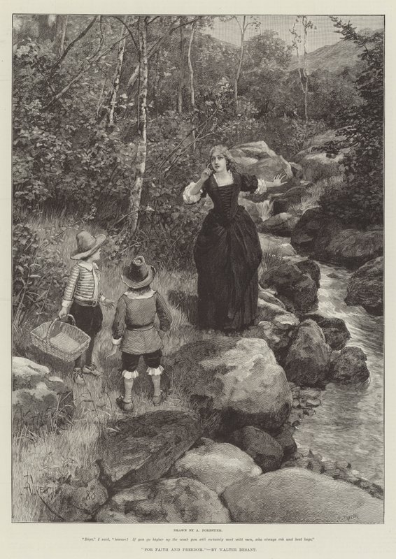 For Faith and Freedom, by Walter Besant by Amedee Forestier